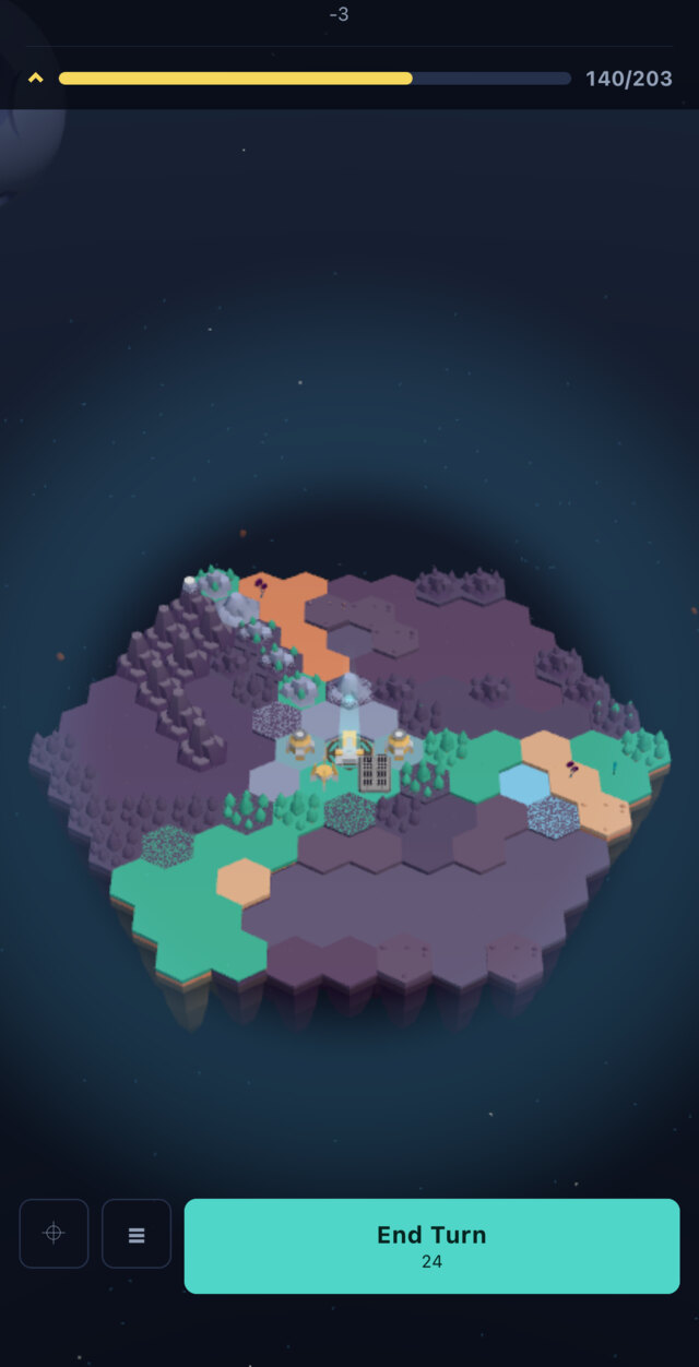 A collapsing sector: the colony reduced to a pocket, 140 of 203 shipped